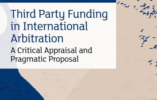 کتاب Third Party Funding in International Arbitration
